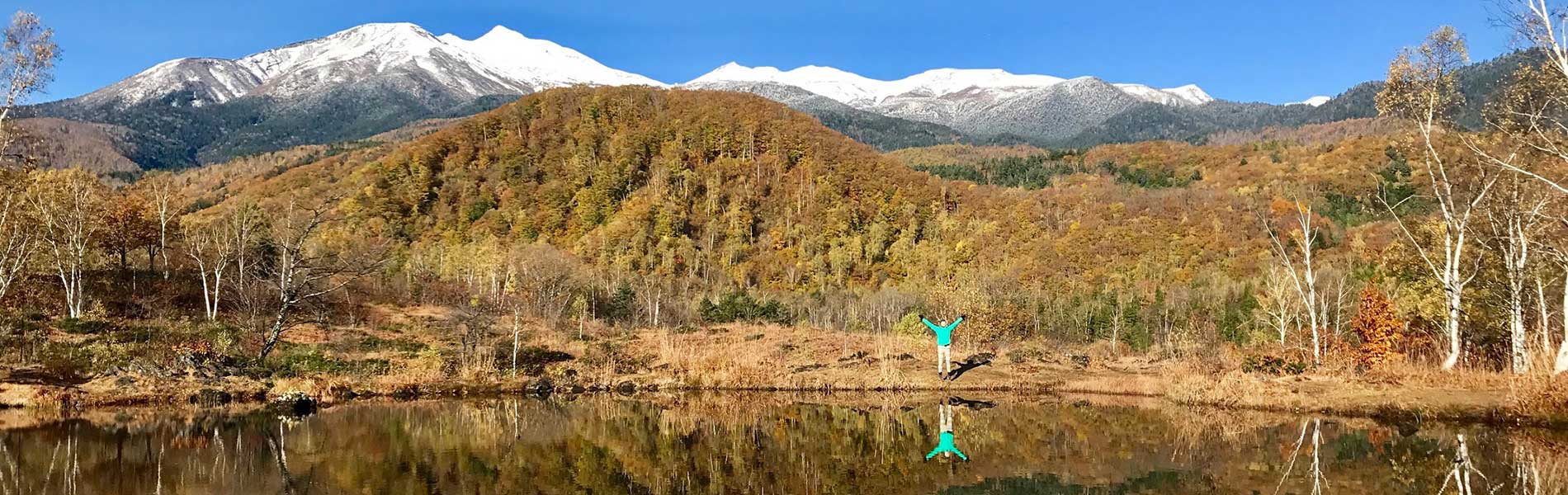 晩秋のまいめの池